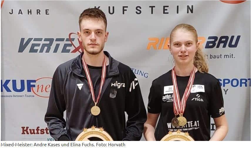 Kases-Geschwister jubeln über viermal U21-Gold in Kufstein