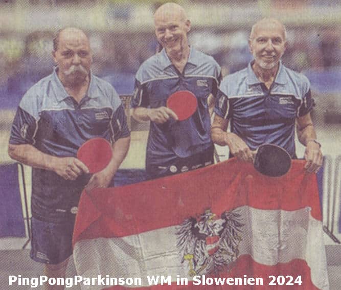 PingPongParkinson Weltmeisterschaft in Slowenien